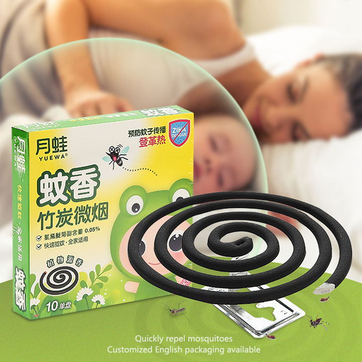 Hot China Factory OEM Long Lasting Natural Formula Indoor Non-stringent Black Mosquito Repellent Coil