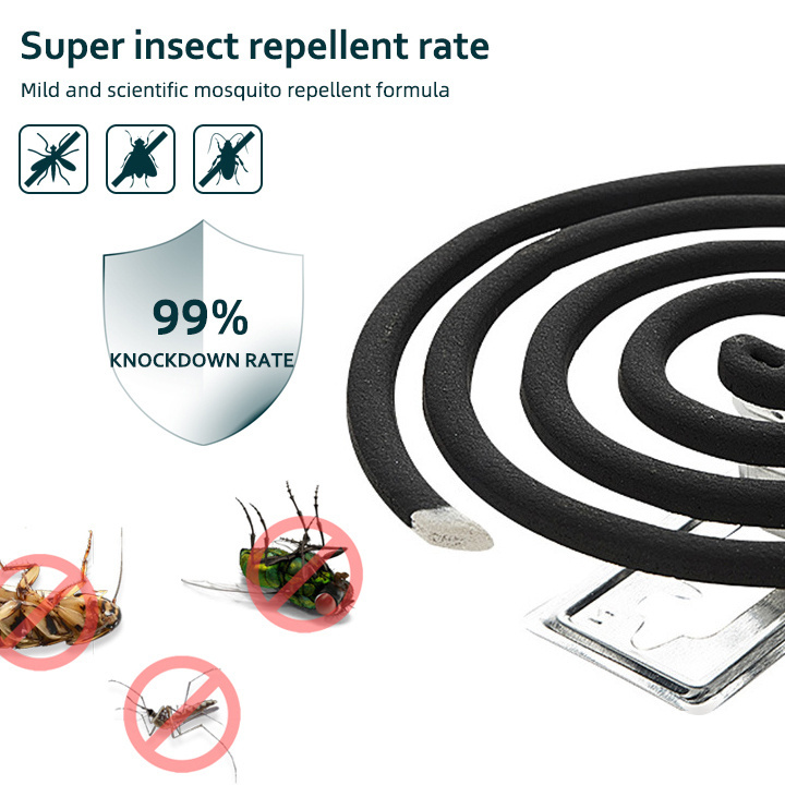 China Pest Control Anti Mosquito Incense Coil Manufacturers Sandalwood Non Irritant Mosquito Killer Fly Repellent Coil