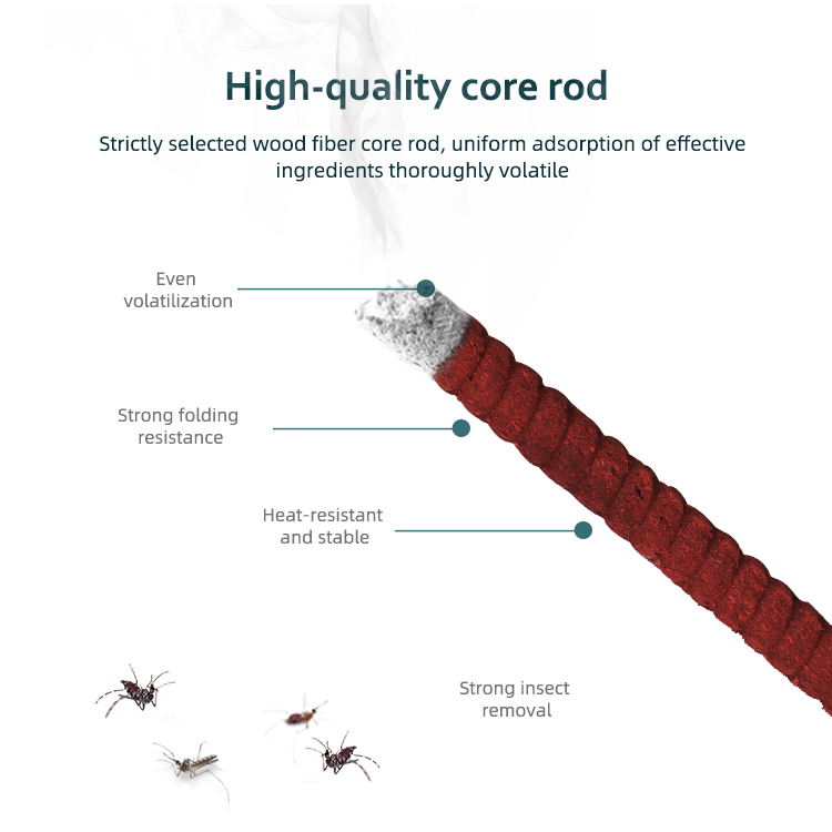 Long Lasting Natural Essential Oil Anti Mosquito Incense Sticks Safe Mosquito Repellent Incense Sticks