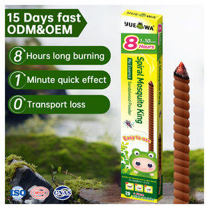 New Product Hot Sale Wide Coverage Spiral Outdoor Stable Combustion Worship Mosquito Fly Repellent Stick