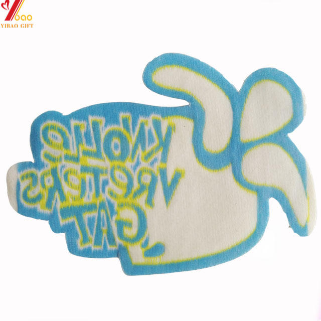 Wholesales Chenille Embroidered Badges Custom Logo Embroidery Patches With Iron On Backing