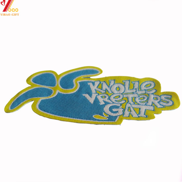 Wholesales Chenille Embroidered Badges Custom Logo Embroidery Patches With Iron On Backing