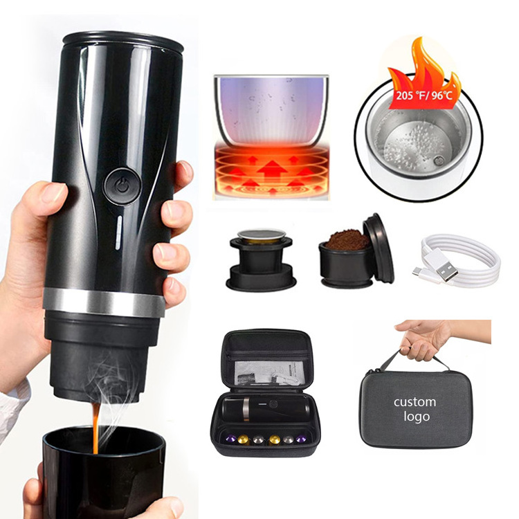 Office Use Drip Coffee Maker Machine Make Delicious Coffee Use Coffee Capsule ABS New Mini Automatic Mini Outdoor 90 80 1 Set 5v