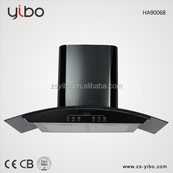 The Best Sensor Touch 2*1.5W LED Lamp 600/900mm  modern novel design round range hood