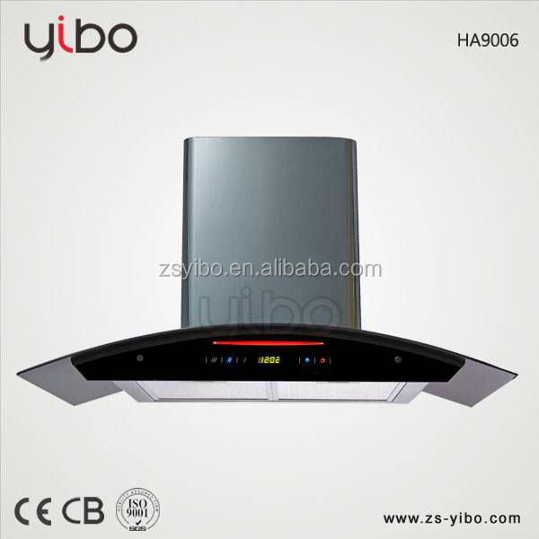 The Best Sensor Touch 2*1.5W LED Lamp 600/900mm  modern novel design round range hood