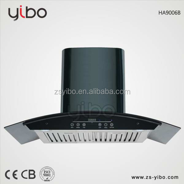 The Best Sensor Touch 2*1.5W LED Lamp 600/900mm  modern novel design round range hood