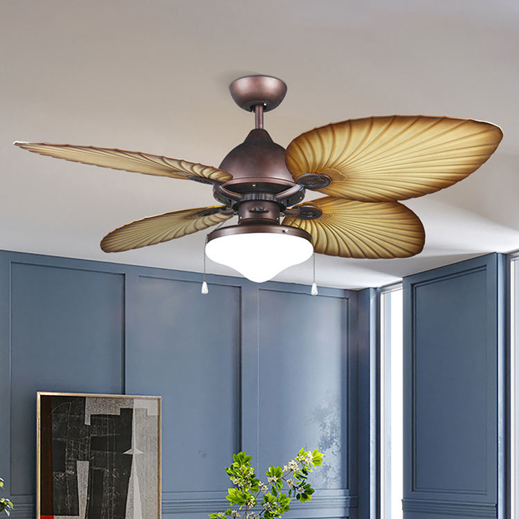 2024 Designer Fancy Smart Decorative Flush Mount Bedroom Application Ceiling Fan With Light