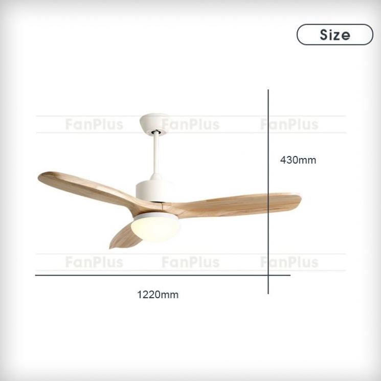 Famous Manufacturer Factory Direct Sale 48 Inch Small Led Ceiling Fan Light