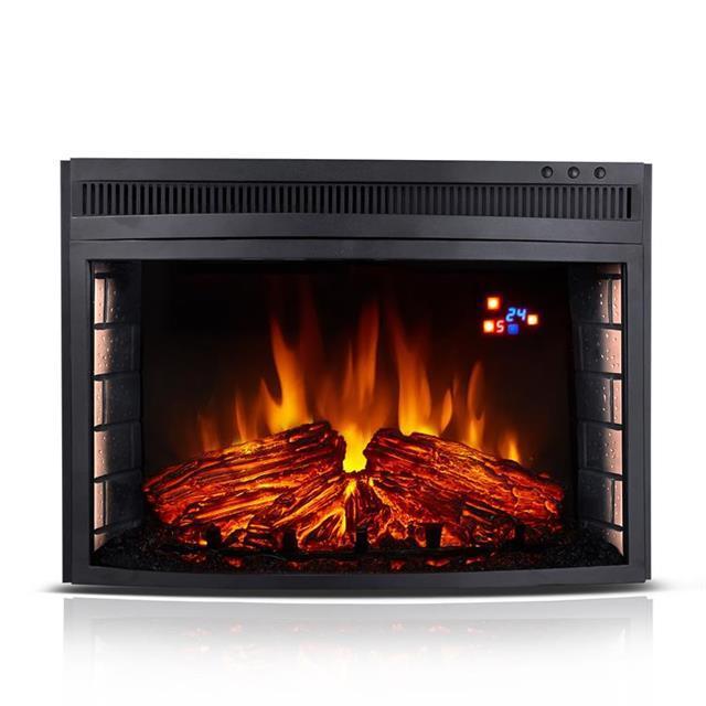 2000w  decor flame electric cast iron insert outdoor fireplace