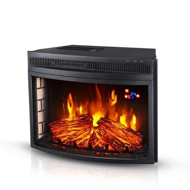 2000w  decor flame electric cast iron insert outdoor fireplace