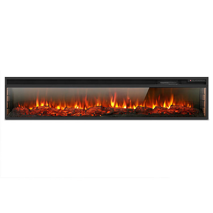 Best price indoor 3D wooderm cheap decor flame insert electric fireplaces