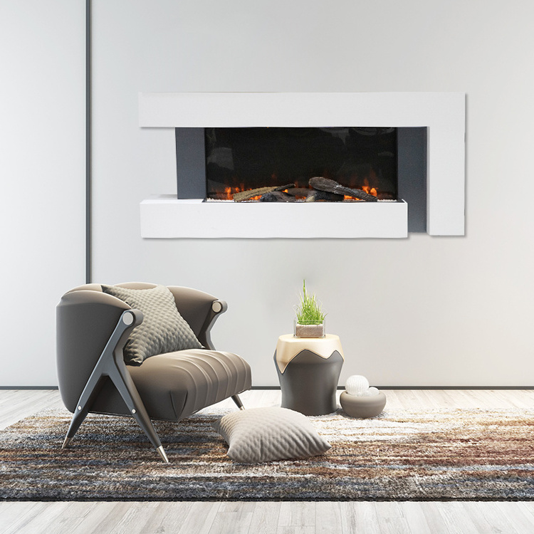 Hot sale wall mounted decorative electric fireplace