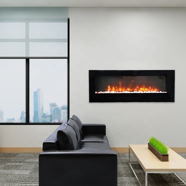 Timing electric fireplace furniture, wholesale cheap metal trim wall mounted electric fireplace