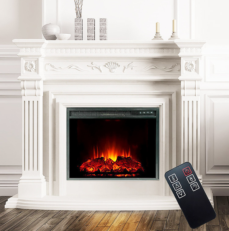 CE European Style Decor Flame electric Fireplace With Mantel