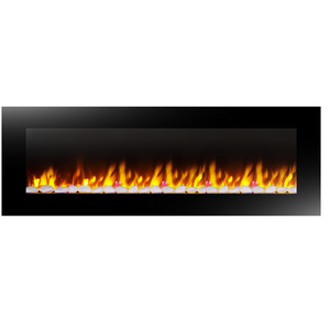 Muti colors electric fireplace, wall mounted wood luxury customized electric fireplace with no heat