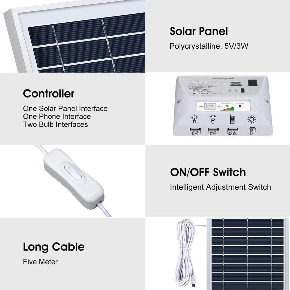 YH1002B Sale 4.5W mini portable mobile solar panel system for home