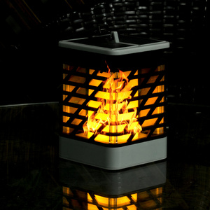 Dancing Flame Lamp Decorations Flickering Torch Outdoor Led Garden Solar Flame Light