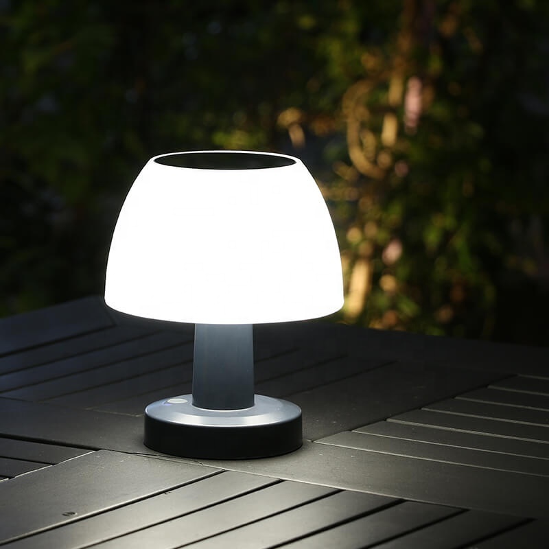  Eco-friendly OEM ODM Outdoor Waterproof Rechargeable Solar Garden Lamp Night LED Light Indoor Solar Powered Table Lamp