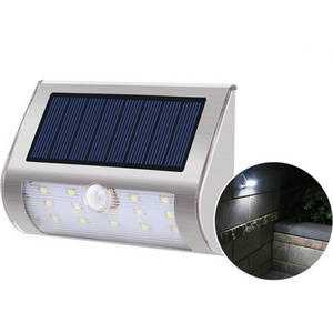 IP65 super bright Solar led wall mounted Home light with motion sensor woriking emergency light (YH0407-PIR)