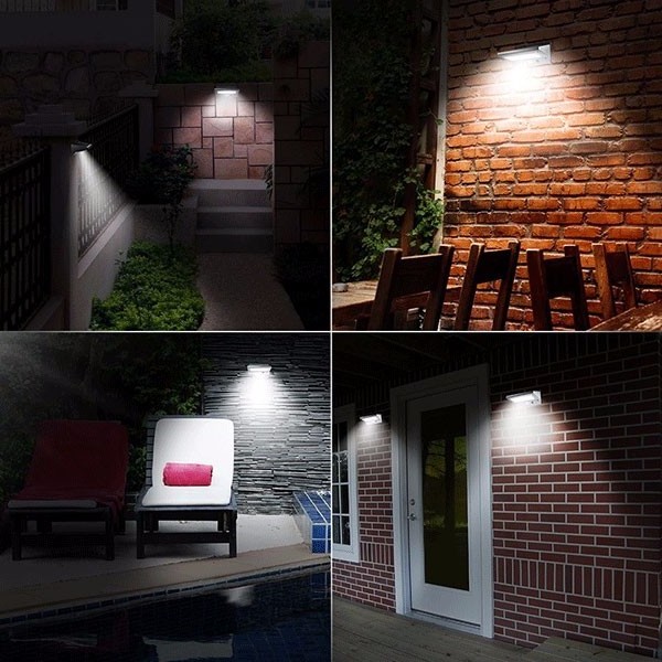 21 LEDs Stainless Steel Bright Solar Motion Sensor led security Lights,Waterproof IP 65 Outdoor Security Wall Light,, YH0609-PIR