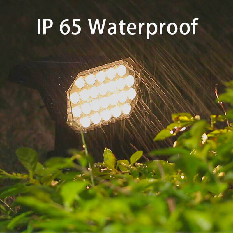 Cheap Black Super Bright Pathway Spot Light Patio Yard Waterproof Outdoor Led Solar Powered Spotlight For Home Garden Ground