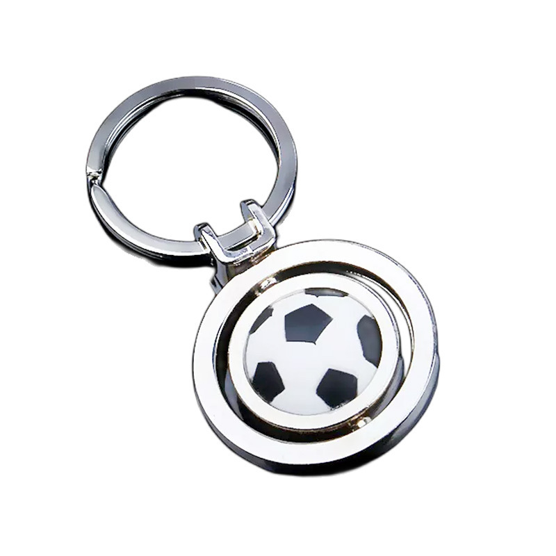 Custom Design Logo 2022 Football World  Soccer Ball Keychain  Soccer Ball Charms Soccer Peace Symbol Key Holder Key