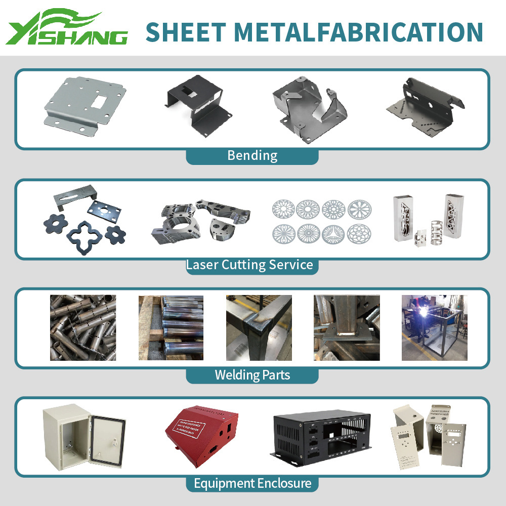 oem sheet metal work product fabrication part cnc custom stainless steel laser cutting laser cutting of aluminum welding service