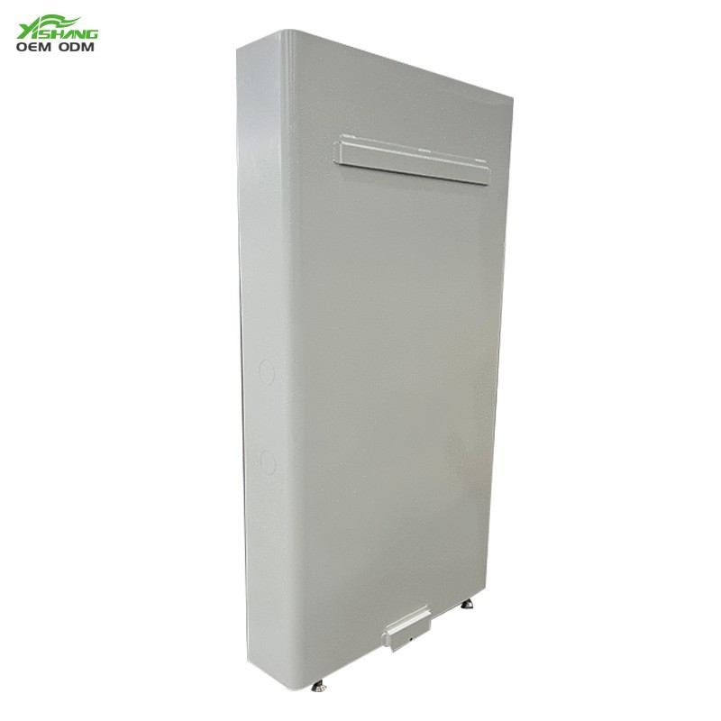 Custom white waterproof power distribution equipment battery enclosure box outdoor  lithium solar battery enclosure box