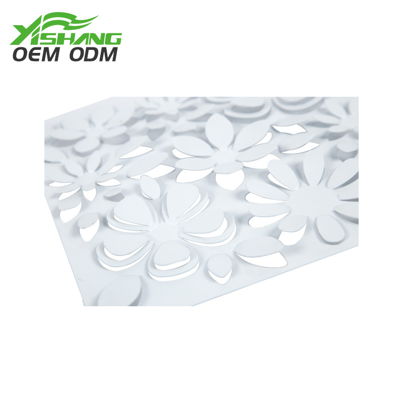 Wholesale low price high quality flower decoration 3d board flower metal wall decor