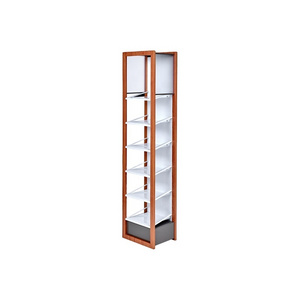 Best selling quality beauty makeup cosmetic display rack stand cabinet for metal cosmetics