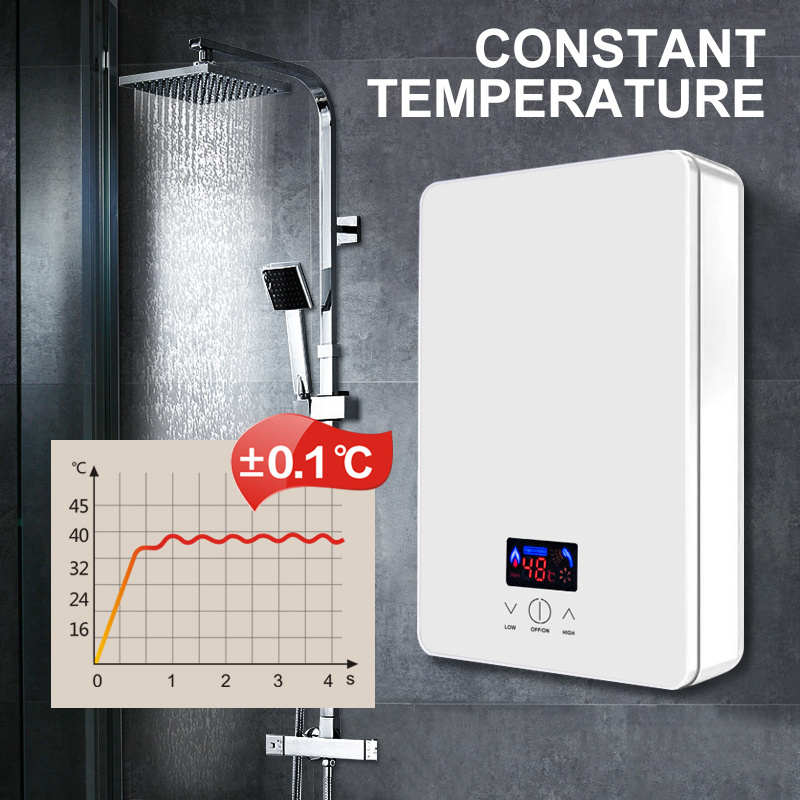 5.5kw Hotel apartment Instant electric hot water shower mini water heater house water heater