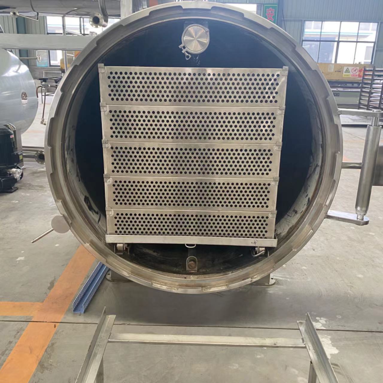 High Quality New Autoclave for Mushroom Cultivation for Restaurant Manufacturing Plant with PLc Pump Engine Pressure Vessel