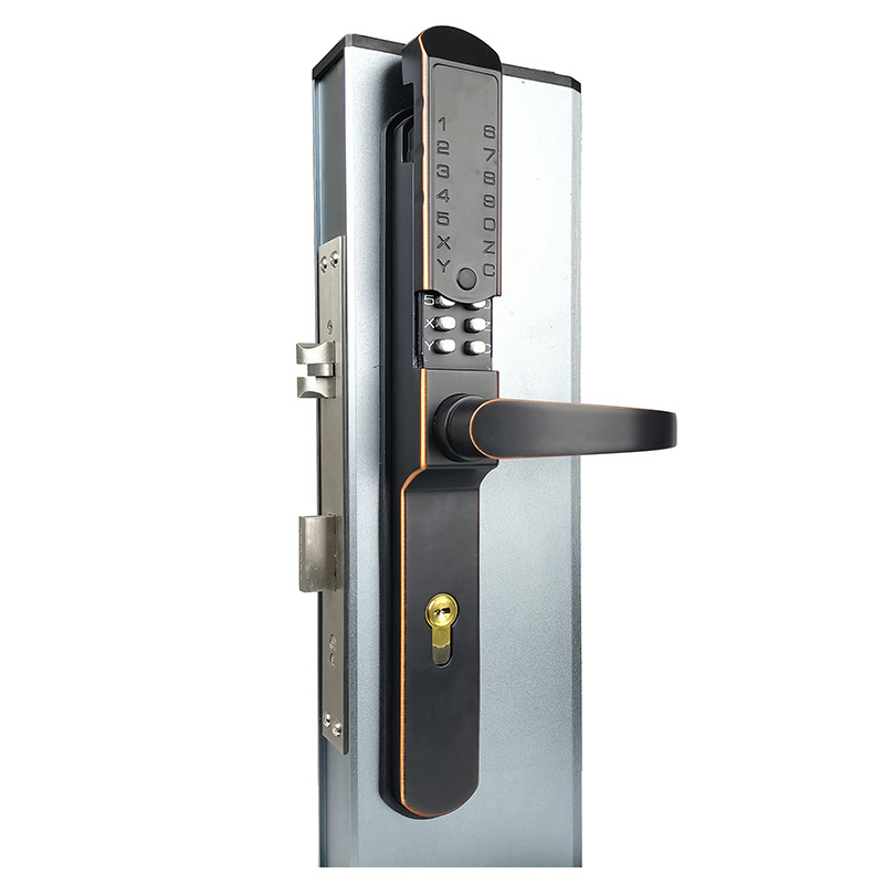 Outdoor Double Zinc Alloy Villa Gate Waterproof Mechanical Lock For Door With Handle Bass Cylinder