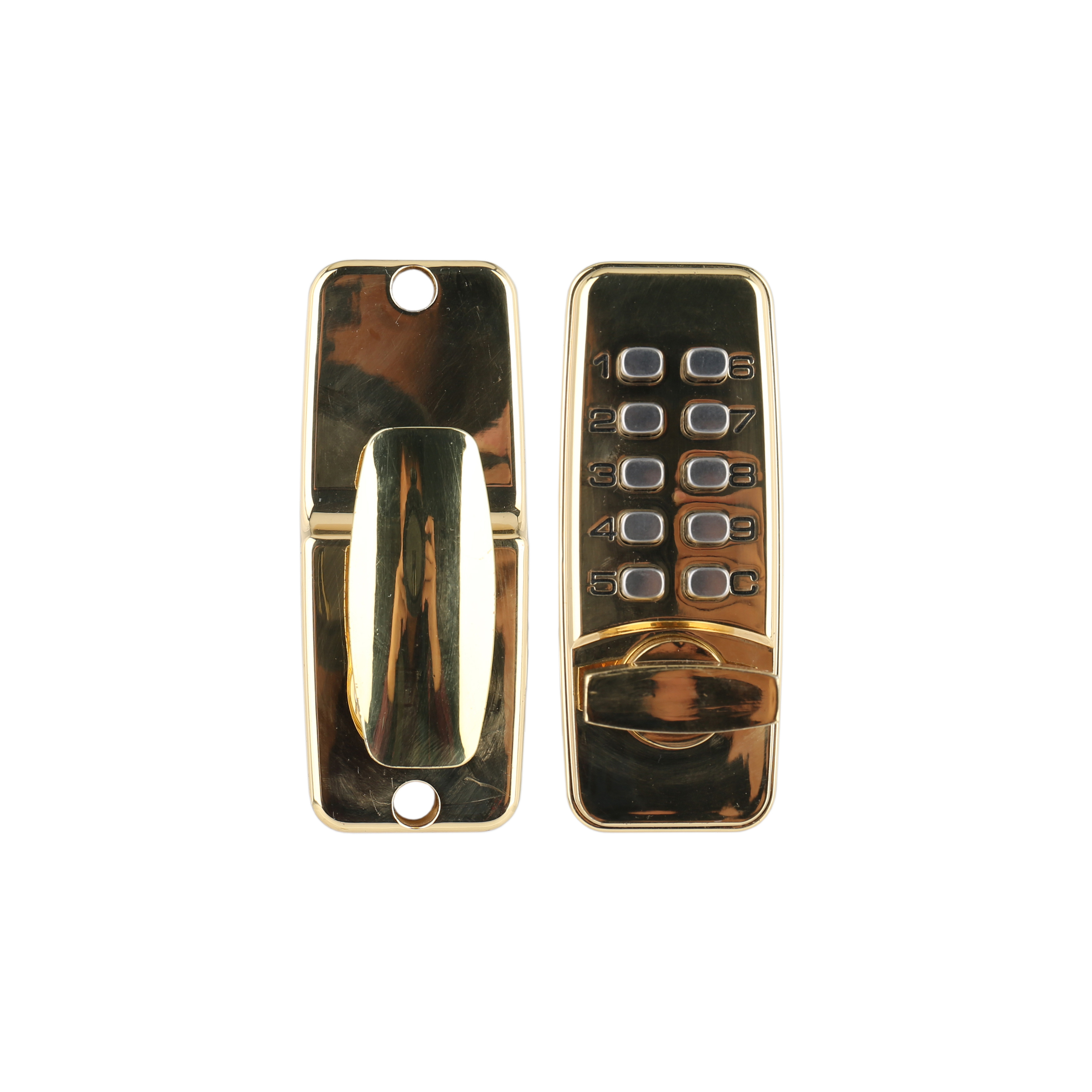 standard keyboard password combination mechanical tenon pure copper manual door lock