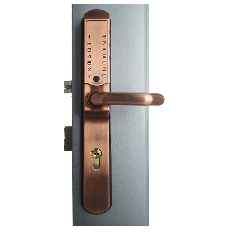 New Technologies 3G Double Sided Code Lock Factory Price Access Door Mechanical Lock With Bass Cylinder