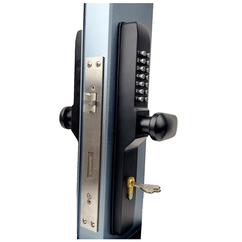 Factory Price Aluminum Iron Front Door Locks 2 3 G Waterproof Mechanical Code Lock Office School Door Lock