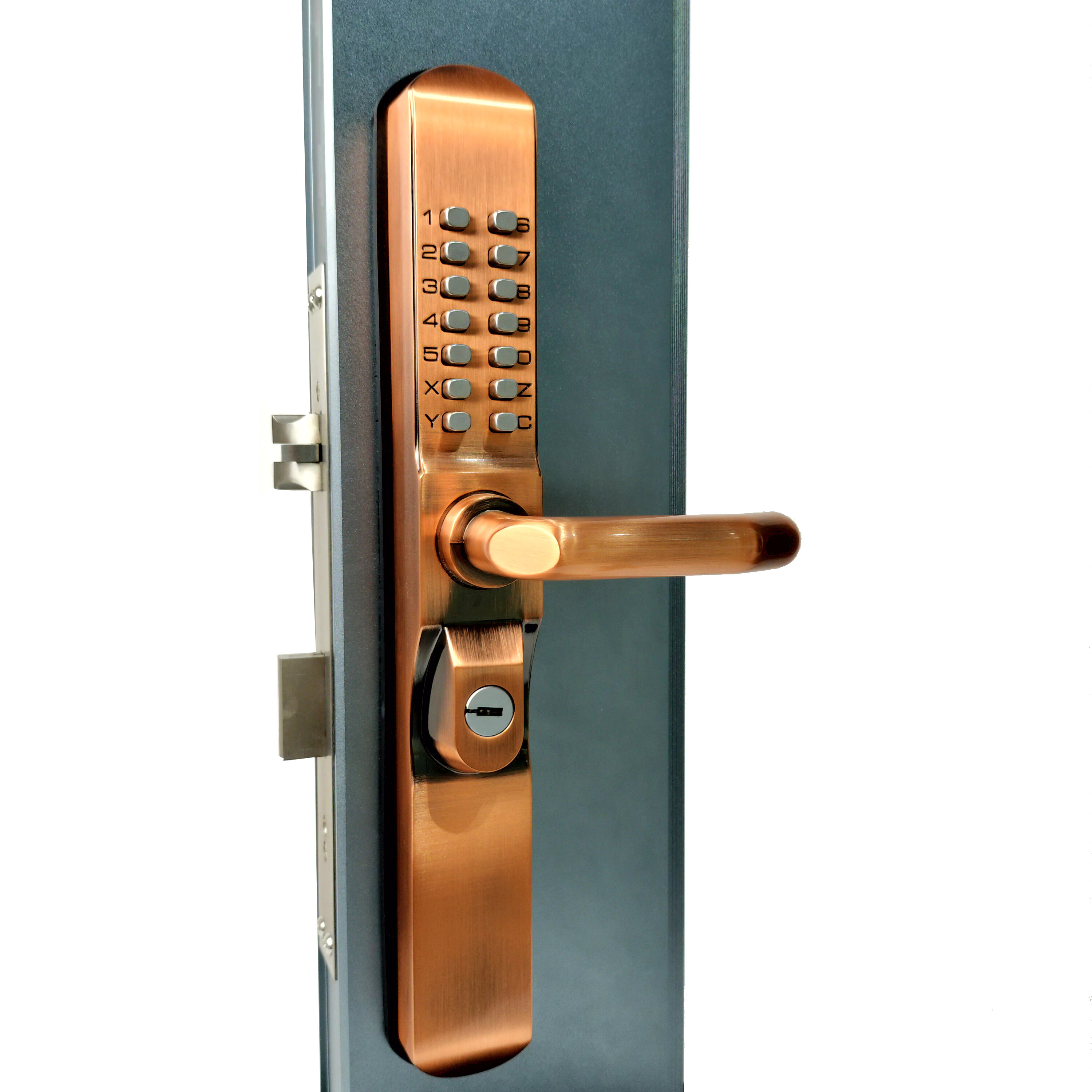 Password Lock for Villa Entrance Gate Lock Public Normal Open Mode Mechanical Password Lock