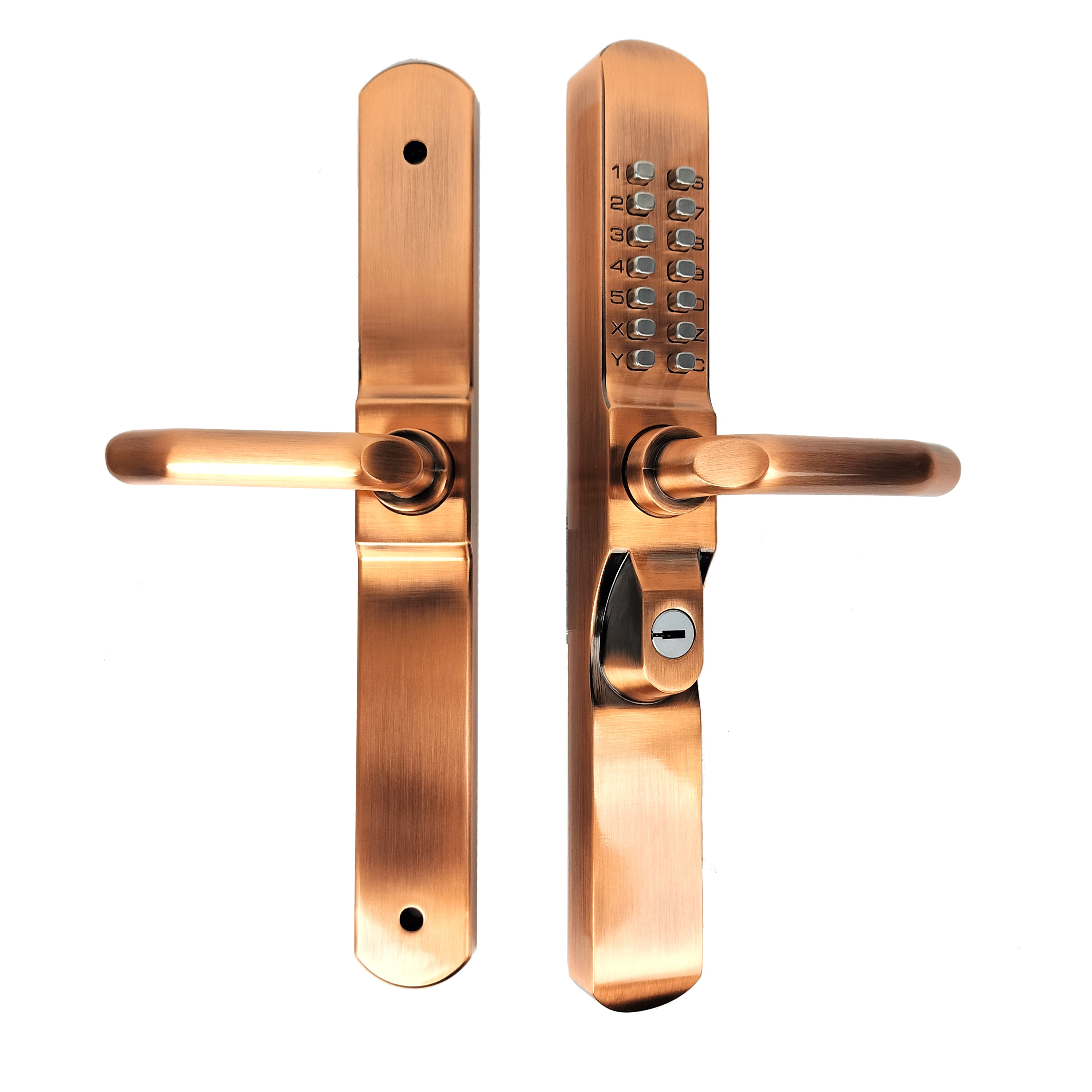 Password Lock for Villa Entrance Gate Lock Public Normal Open Mode Mechanical Password Lock