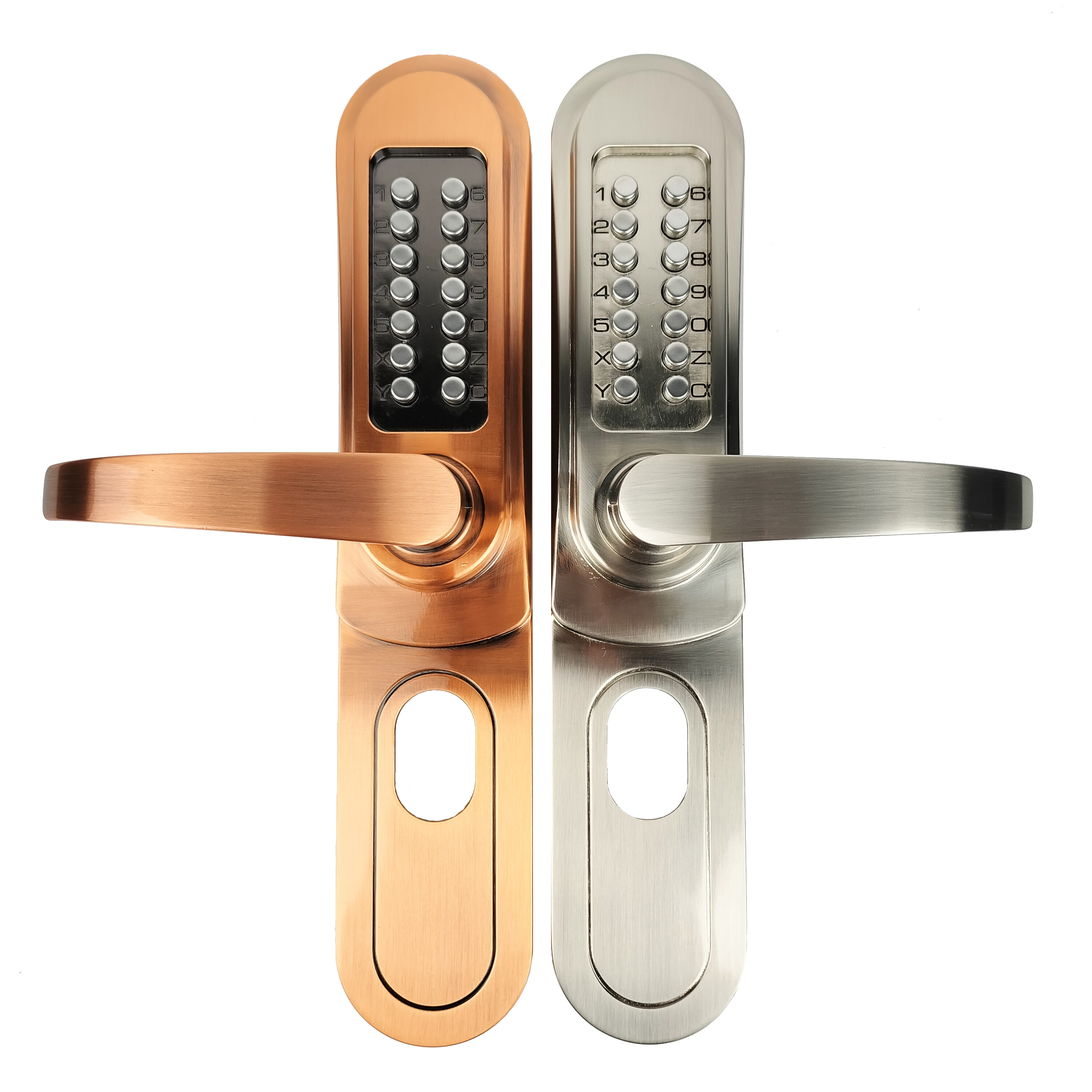 ODM Manufacturer Competitive Price Aluminium Door Lock Mechanical Gate Lock Keypad Door Handle