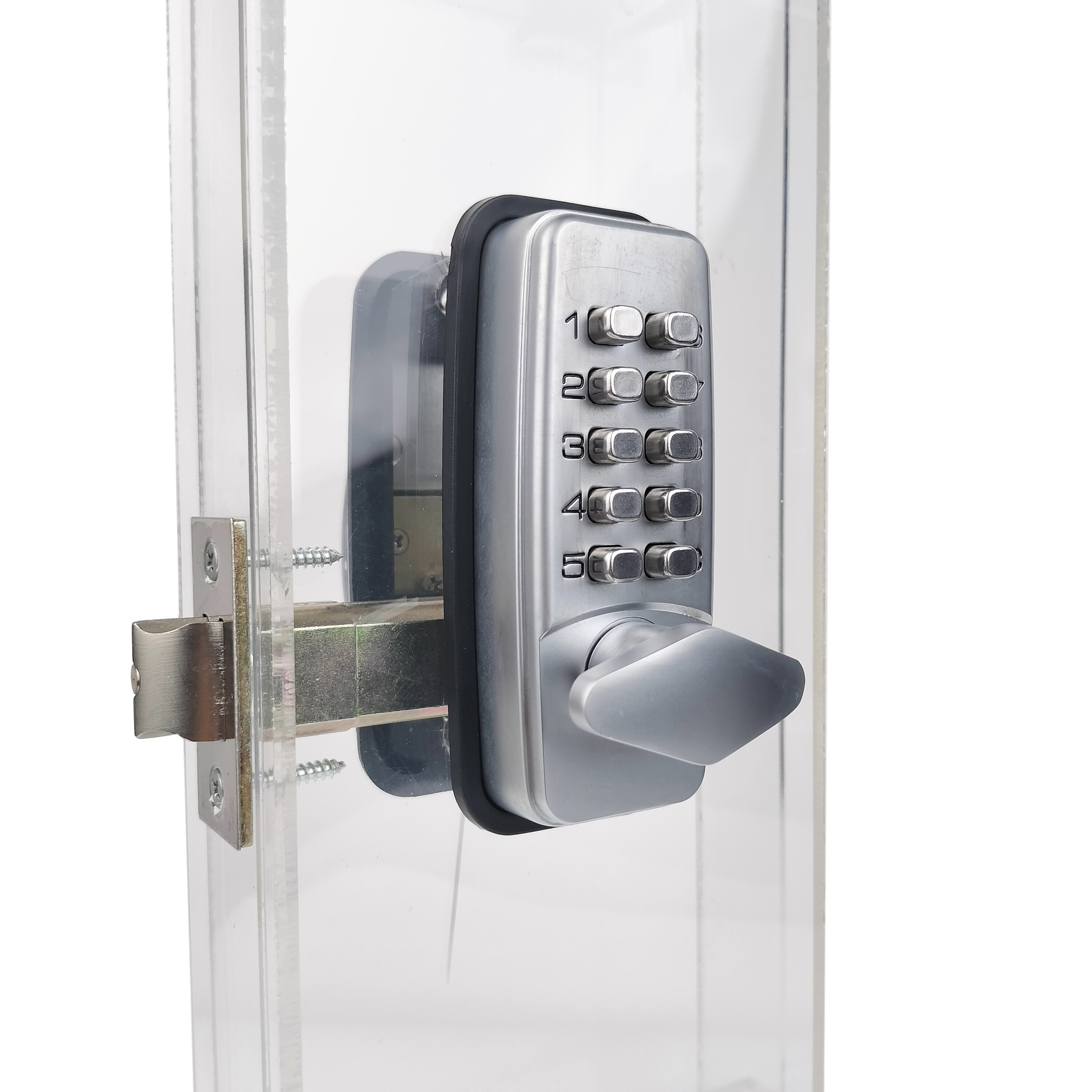 Outdoor Durable Gate Lock Zinc Alloy Waterproof Button Keypad Mechanical Lock Equipment Code lock