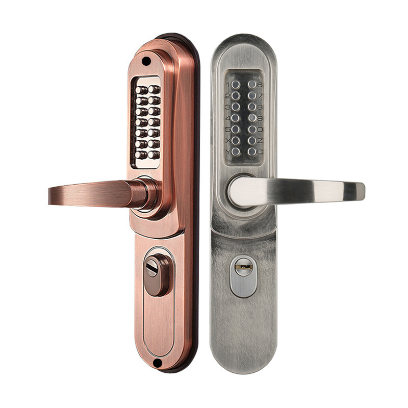 ODM Manufacturer Competitive Price Aluminium Door Lock Mechanical Gate Lock Keypad Door Handle