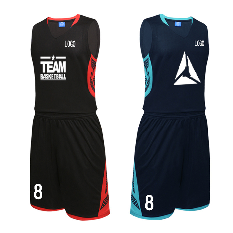 Custom Latest Japan Custom Design Pictures Team Basketball Uniform Wear Black And White Basketball Jersey