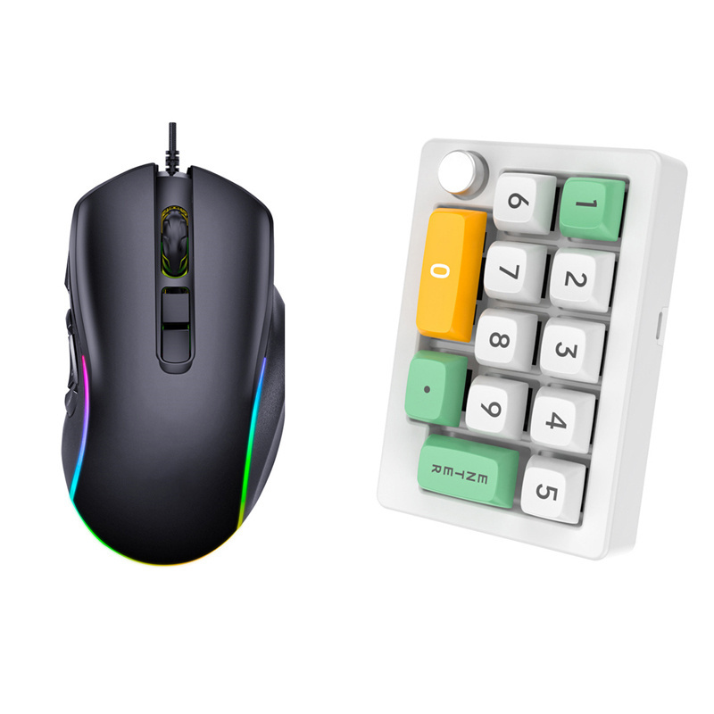 Manufacturer 12 Light Effects Pico Full Key Hot Swapping Gaming Macro Combo Keyline Separate Keyboard And Mouse Combo