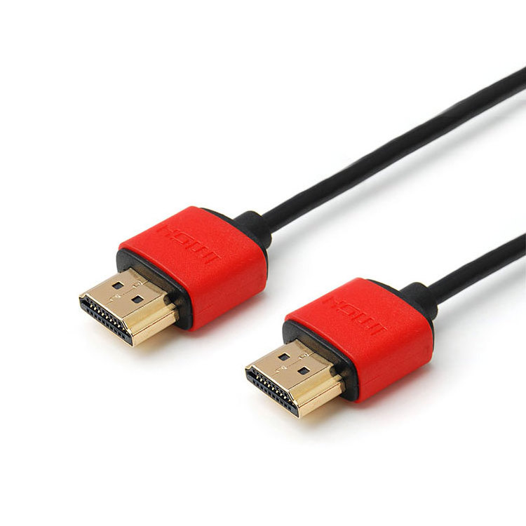 Thin High Speed HDMI Cable  OD 5.5mm 19 1 Pin  High Quality Cheap Custom Cable Wholesalers China HD Video Hdmi Cable 2.0 4K