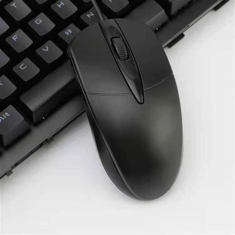 OEM/ODM Wholesale DPI1000 ergonomic standard computer 3D USB wired optical mouse for office home gaming