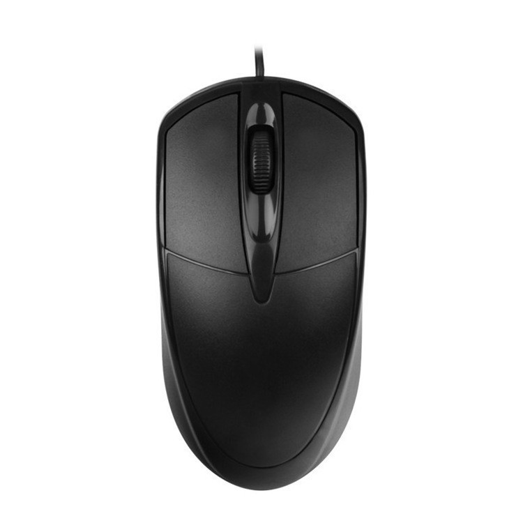 Wholesale DPI1000 ergonomic standard computer 3D USB wired optical mouse for office home gaming