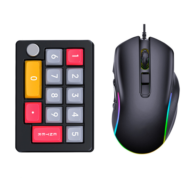 Manufacturer 12 Light Effects Pico Full Key Hot Swapping Gaming Macro Combo Keyline Separate Keyboard And Mouse Combo