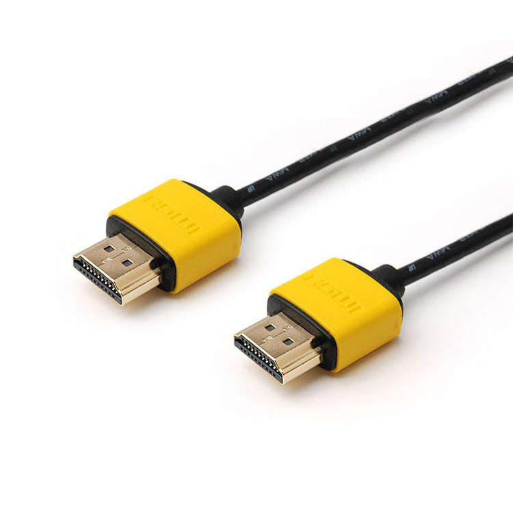 Thin High Speed HDMI Cable  OD 5.5mm 19 1 Pin  High Quality Cheap Custom Cable Wholesalers China HD Video Hdmi Cable 2.0 4K