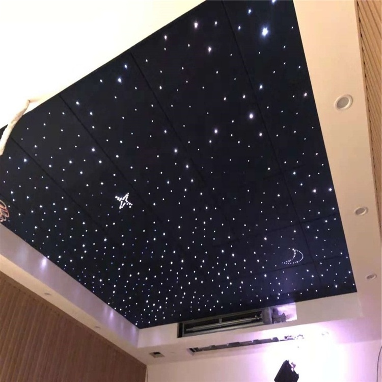 False Tile Fiber Optic Star Ceiling Light Cost Twinkle Star Fiber Optic Atmosphere Panel Light