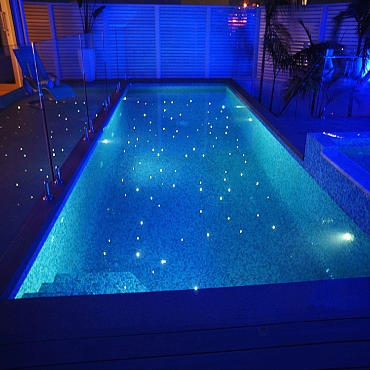 Fiber Optic Pool Light Cable Waterproof Fiber Optic Decorative Outside Lights